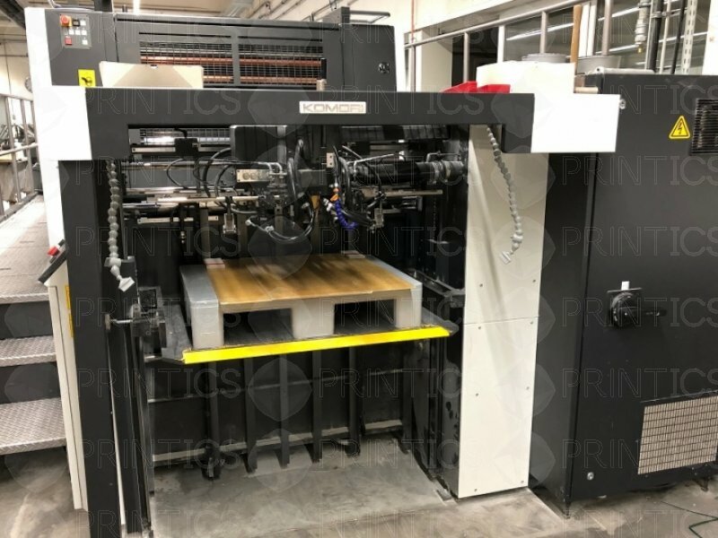 KOMORI LITHRONE G37 5 FARBEN + LACK OFFSETDRUCKER, BAUJAHR ...