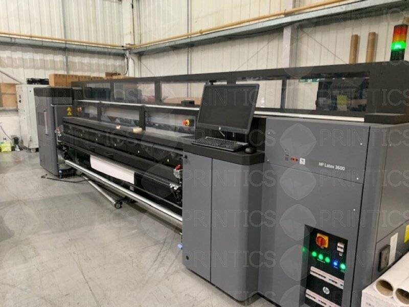 IMPRESSORA DIGITAL HP LATEX 3600 - Máquinas usadas - Printics